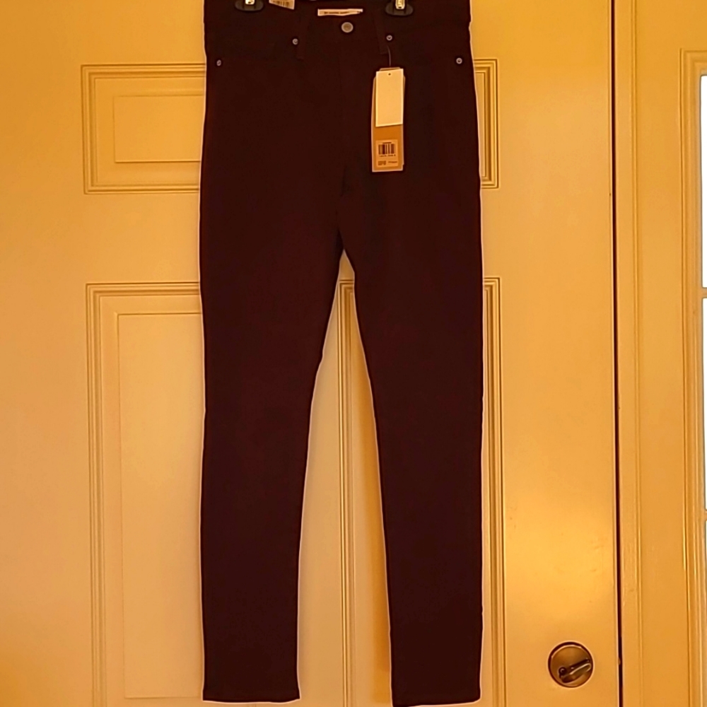 Levi shaping skinny purple jeans